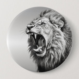 Roar of the Lion 10 Cm Round Badge