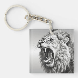 Roar of the Lion Key Ring