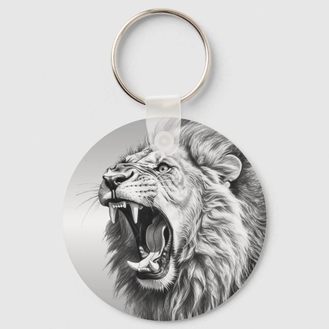 Roar of the Lion  Key Ring (Front)