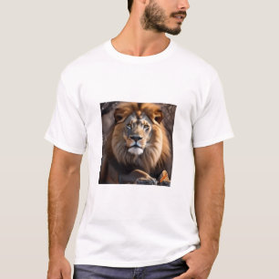 Roar of the Lion: King of the Jungle" T-Shirt