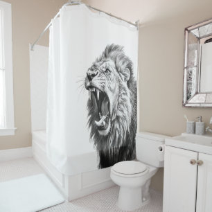 Roar of the Lion  Shower Curtain