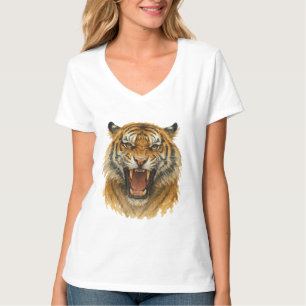 Roar of the Wild Strength in Every Stripe T-Shirt