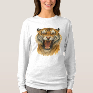 Roar of the Wild: Strength in Every Stripe T-Shirt