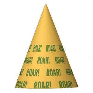 Roar Party Animals Birthday Hat