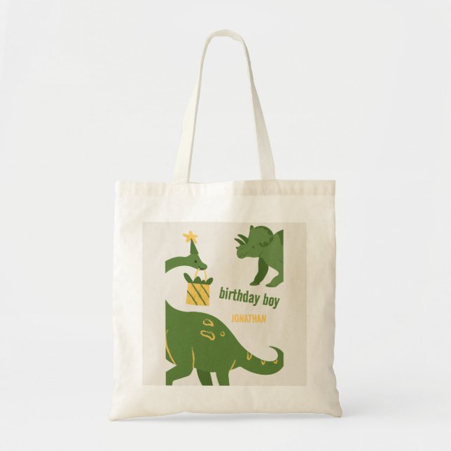 Roar Party Animals Birthday Tote Bag (Front)