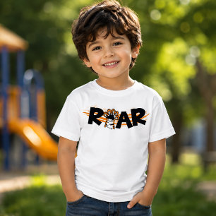 Roar Tiger – Bold Wild Animal Baby T-Shirt