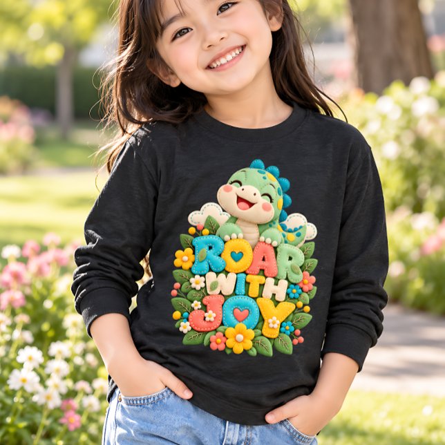 Roar With Joy Cute Dinosaur (Creator Uploaded)