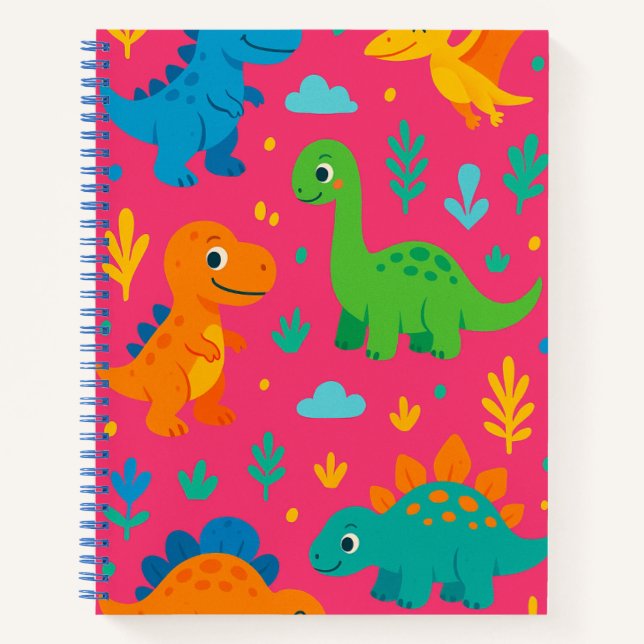 Roar & Write Spiral Notebook (Front)