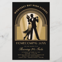 Roaring 20s Art Deco Prom Homecoming School Gala