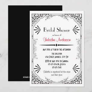Roaring 20s - Bridal Shower Invitation