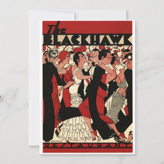 Roaring 20s invitation (Front)