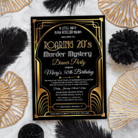 Roaring 20s Murder Mystery (Foil also available)