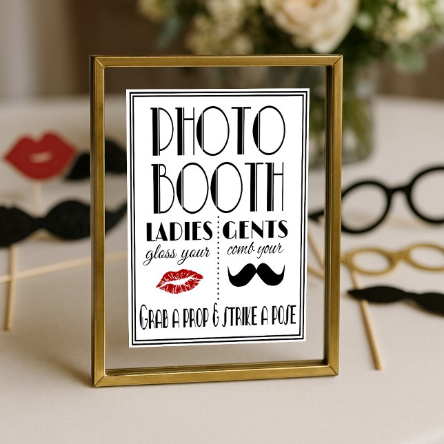 Roaring 20's Photo Booth wedding print (Creator Uploaded)