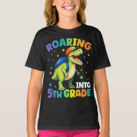 Roaring 5th Grade Dinosaur T Rex Back To School