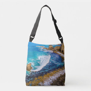 Roaring Bay At Nugget Point Crossbody Bag