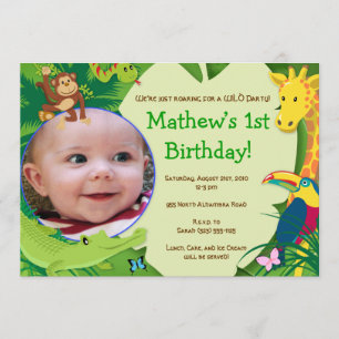 "Roaring for some Fun" Party Invitation