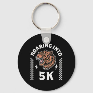 Roaring Into 5k Tiger First Day Of Prek 5 I’m Read Key Ring
