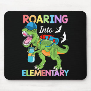 Roaring Into Elementary Dinosaur Boys Girls Ck To Mouse Pad