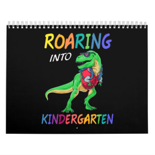 ROARING INTO KINDERGATEN CALENDAR