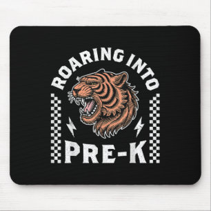 Roaring Into Pre K Roaring Tiger Back To School Bo Mouse Pad
