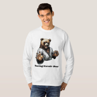 "Roaring Karate-Bear" T-Shirt