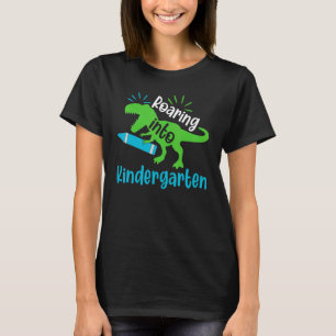 Roaring Kindergarten Dinosaur Rex Back To School B T-Shirt