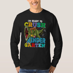 Roaring Kindergarten Dinosaur Rex Back To School B T-Shirt