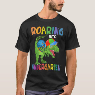 Roaring Kindergarten Dinosaur Rex Back To School K T-Shirt