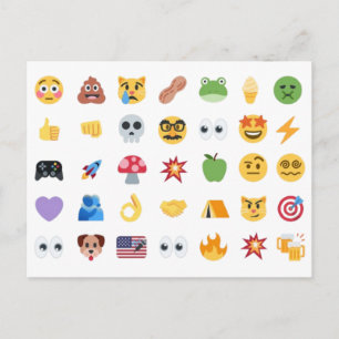 Roaring Kitty 35 Emoji Timeline GME MOASS DFV meme Holiday Postcard