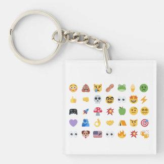 Roaring Kitty 35 Emoji Timeline GME MOASS DFV meme Key Ring