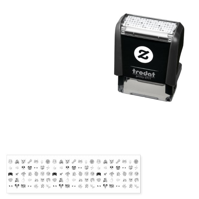 Roaring Kitty 35 Emoji Timeline GME MOASS DFV meme Self-inking Stamp (In Situ)