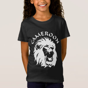 Roaring Lion Face - Cameroon T-Shirt