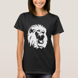 Roaring Lion Face T-Shirt