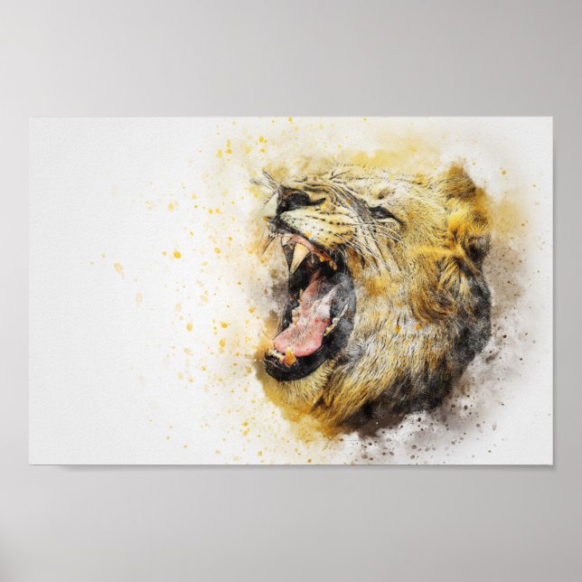 Roaring Lion Poster Art (Front)