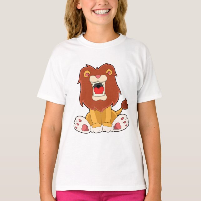 Roaring lion T-Shirt (Front)
