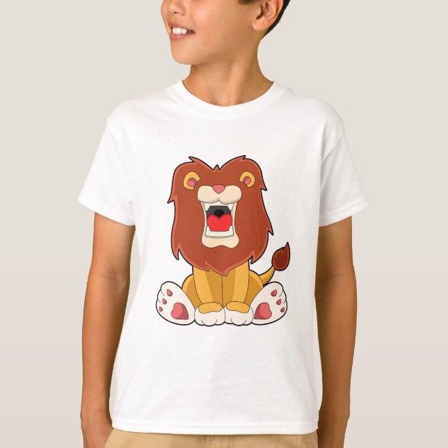 Roaring lion T-Shirt (Front)