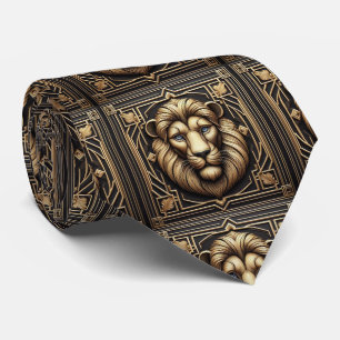 Roaring Lion Tie   Masculine Men's Fashion