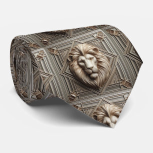 Roaring Lion Tie   Masculine Men's Fashion