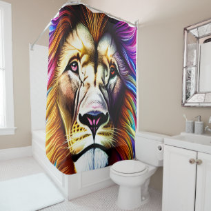 Roaring Majesty Shower Curtain
