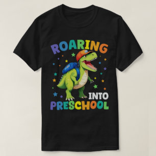 Roaring Preschool Dinosaur T Rex Back To School   T-Shirt