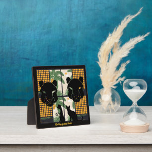 Roaring Pumas Hearts Plaque