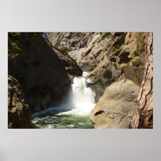 Roaring River Falls at Kings Canyon National Park Poster