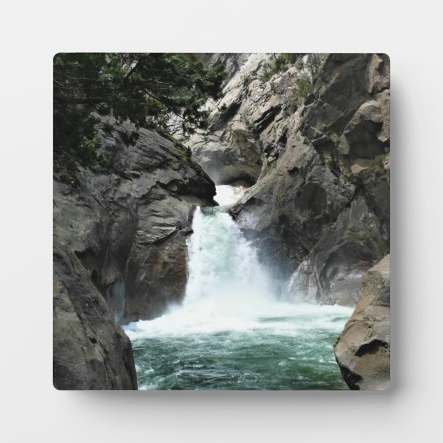 Roaring River Falls, King's Canyon, CA Plaque (Front)