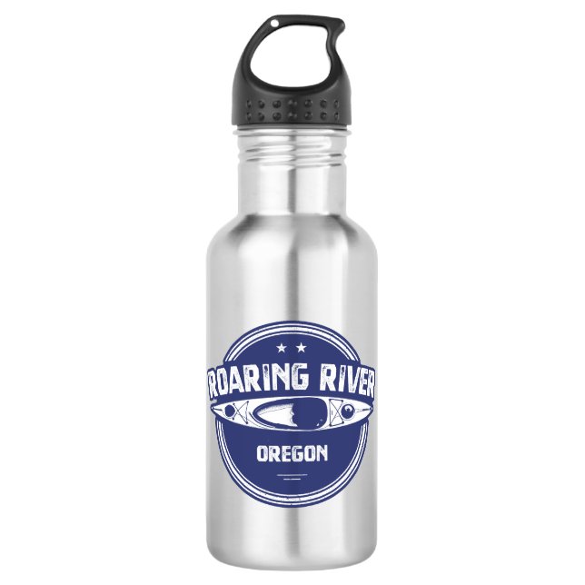 Roaring River Oregon Kayak 532 Ml Water Bottle (Front)
