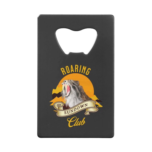 Roaring Sundown Club Sabertooth Tiger (Front)