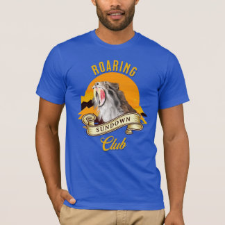 Roaring Sundown Club Sabertooth Tiger T-Shirt