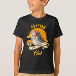 Roaring Sundown Club Sabertooth Tiger T-Shirt