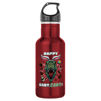 Roaring T Rex Dinosaur Easter Happy East Rawr 532 Ml Water Bottle