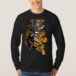 Roaring Tiger A Cool Looking Design Of A Bengal Ti T-Shirt