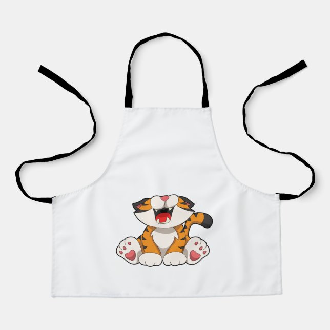 Roaring tiger apron (Front)